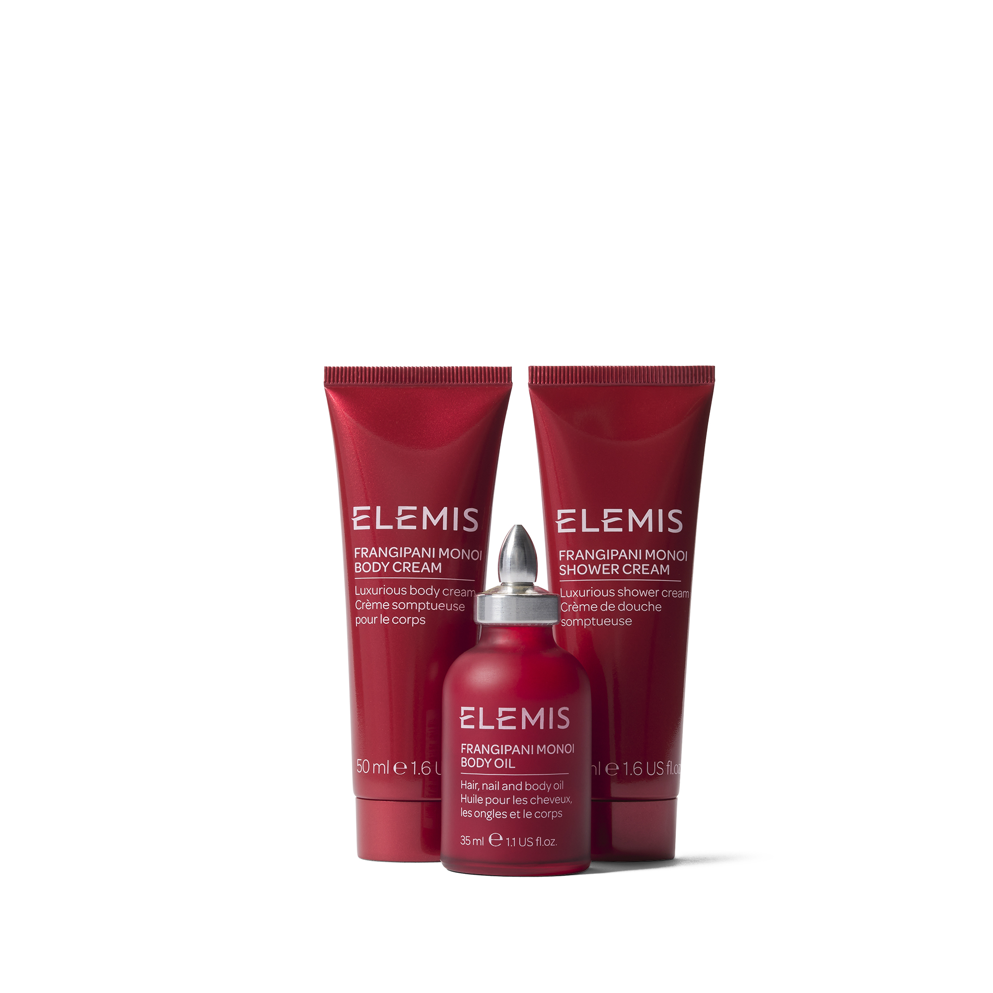 Міні Тріо Екзотична насолода Франжипані ELEMIS Body Wonders Frangipani Mini Trio Kit